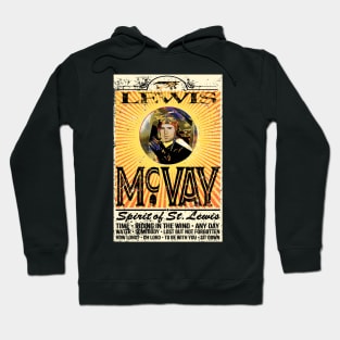 Back Logo 1978 Lewis McVay Spirit of St Lewis Concert Poster Hoodie